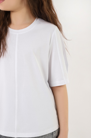 Футболка для девочки Гретта-4 / белый