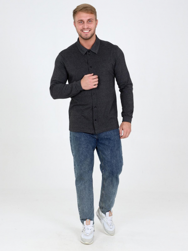 Мужская рубашка Роки / антрацит
