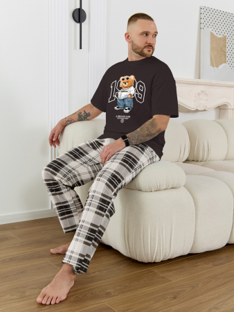 Мужской костюм Мишель-6 / коричневый