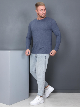 Мужской лонгслив Рейнир / индиго