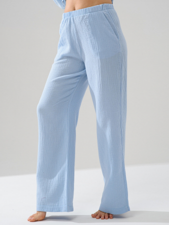 Женская пижама "Муслин" 2403-Мус / Голубой