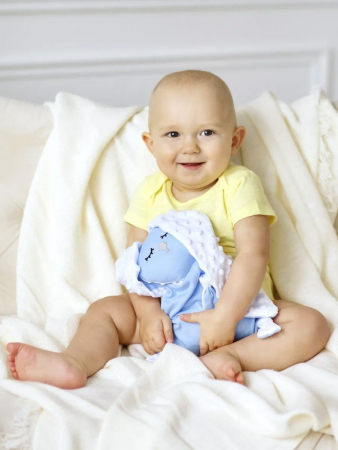 Подушка (комфортер-грелка) / голубой