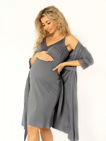 Женский комплект «Для мамы» / Тёмно-серый арт.к1156гт