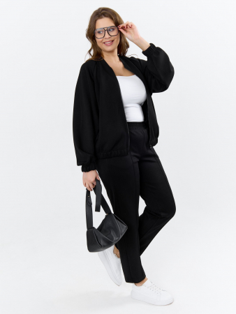 Женский бомбер Нео-1 БО-004 / чёрный