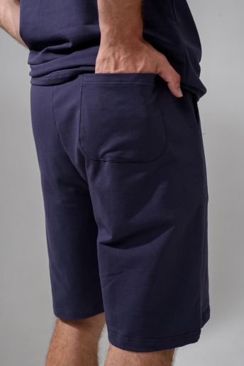 Мужской костюм с шортами 14486 / графит