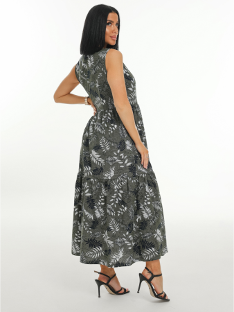 Женский сарафан Нежность / Темно-зеленый