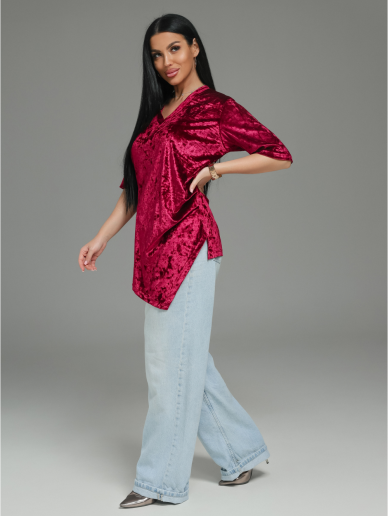 Женская футболка Мия / Бордо