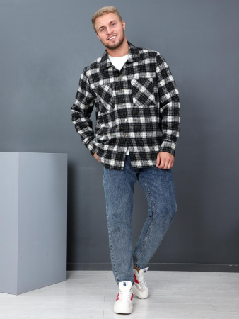 Рубашка мужская Никос / серый