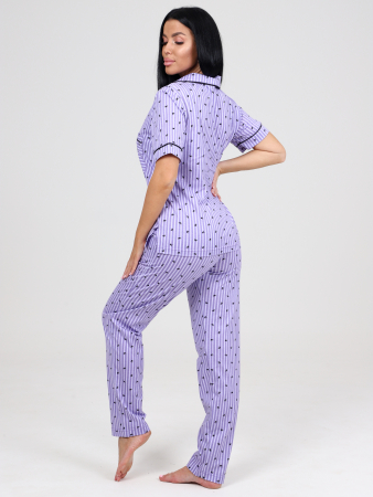 Женская пижама ЛЕДИ КК-61 / Корона на сирени