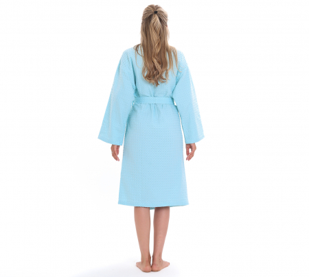 Халат вафельный Relax / мятный