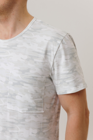 Мужской костюм с шортами 2268 / Серый