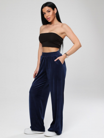 Женские брюки Марлена макси / синий