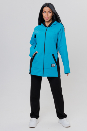 Женский костюм с брюками 2146/1 / Бирюзовый