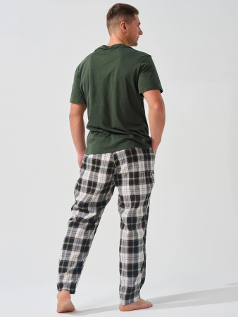 Мужская пижама "Авангард" 2390-К/Ф / Зеленый