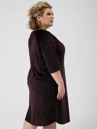 Женская туника "Сафари" 2427-В / Бордовый