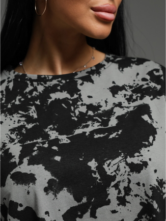 Женская футболка Ирбис / Мрамор