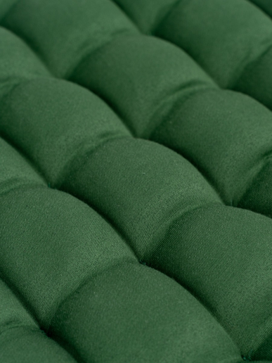 Подушка в автомобиль с гречневой лузгой арт. APG25 / Зеленый