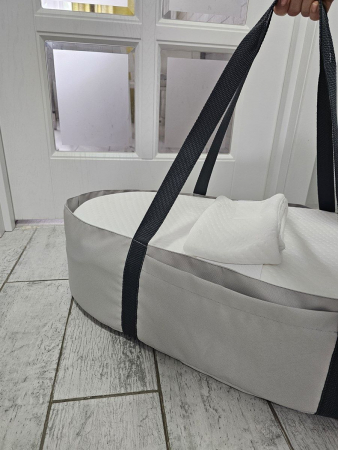 Переноска для подушки-кокона «Baby-Люлька» / серая