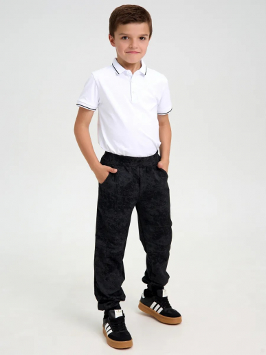 Детские брюки "Конструктор" / Черный винтаж