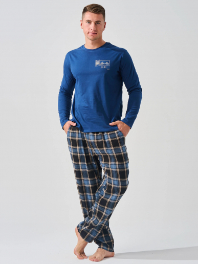 Мужская пижама "Мост" 2397-К/Ф / Синий