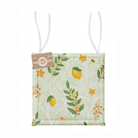 Подушка для стула "Самойловский текстиль" 40/40 Лимонный сад