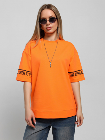 Женская футболка Терри-2 / оранжевая