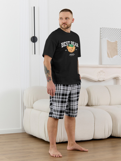 Мужской костюм Мишель-7 / чёрный