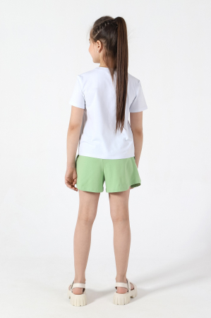 Шорты для девочки Николь / Зеленый