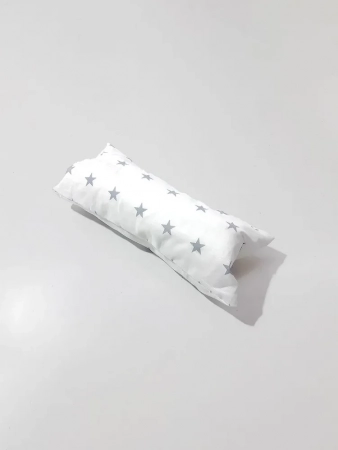 Подушка валик с эффектом памяти PandaHug help Вaby 0+ с наволочкой