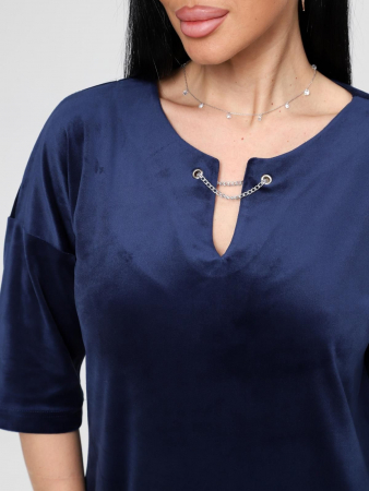 Женское платье Карисса / темно-синий