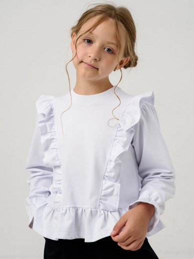 Детская толстовка "Памела" / Белый