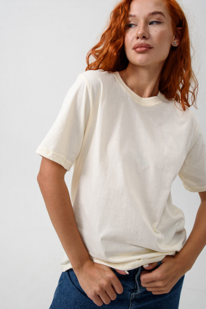 Футболка унисекс 8471/4 / молочный