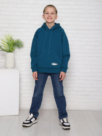 Толстовка детская Рэмзи - man / петроль