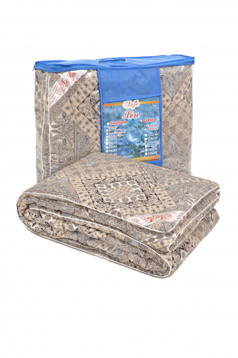 Одеяло стёганое поплин лен 400 гр/м2