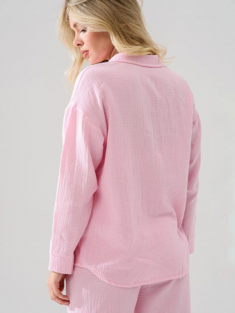 Женская пижама "Муслин" 2403-Мус / Розовый