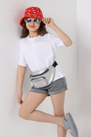 Футболка для девочки Гретта-4 / белый