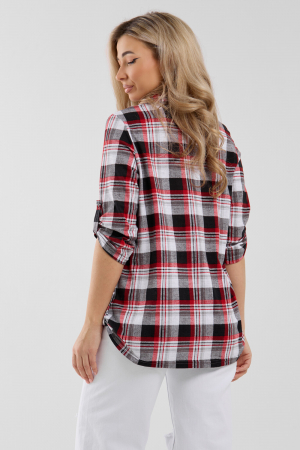 Женская рубашка 36988 / красный