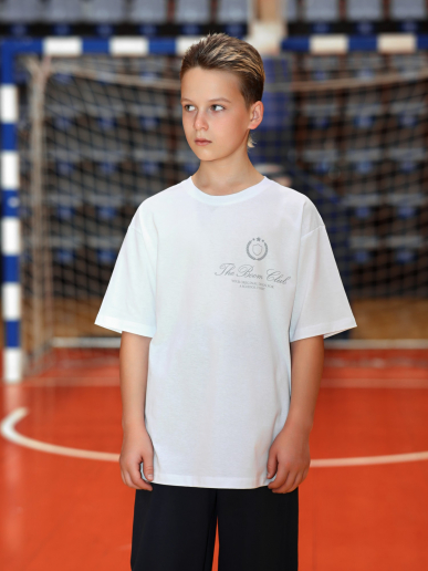 Футболка для мальчика Успех-8 / белый