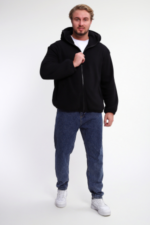 Мужское худи 36992 / черный