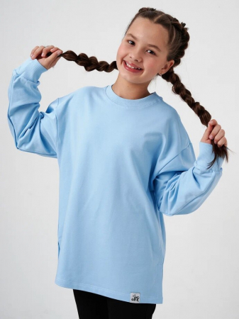 Детская толстовка "Юлани" / Голубой