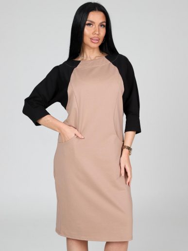 Женское платье Воксель / бежевый