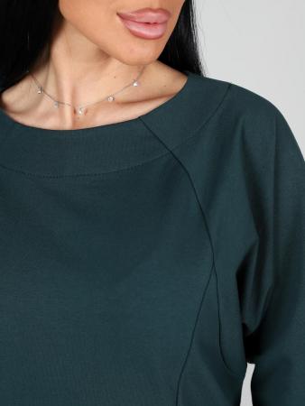 Женское платье Вокал / изумруд