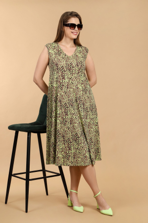 Сарафан женский Дыхание лета-2 / Зеленый