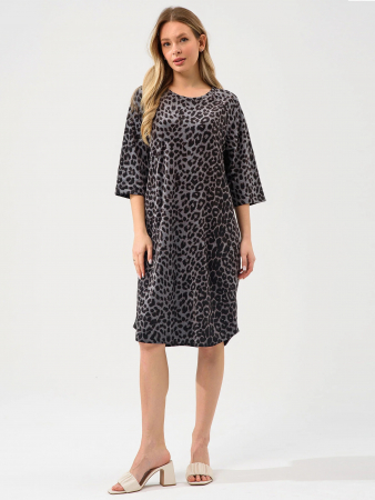 Женская туника "Сафари" 2427-В / Серый