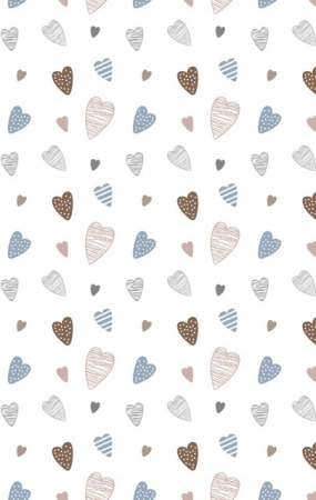 Вафельное полотно набивное / 14 февраля