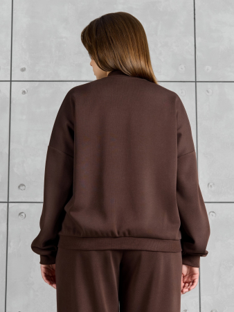 Женский бомбер Авенсис-1 / коричневый