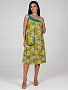 Женский сарафан МАТРЕШКА-2 СК-2206 / Ромашки на желтом