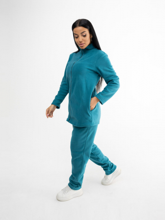 Женский костюм мод.1646/6* / Сине-зеленый