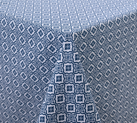 Скатерть рогожка / Майолика 1