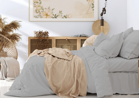 Комплект наволочек из поплина / Кварц